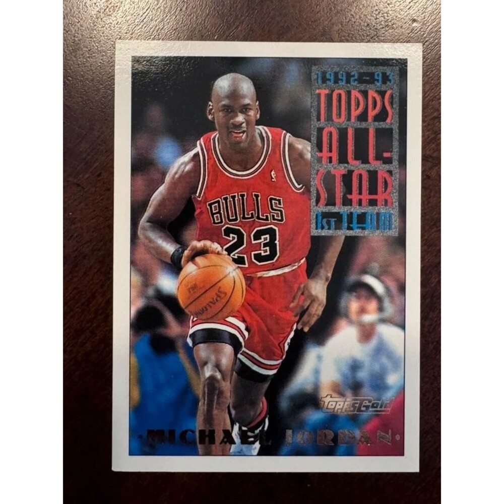 Michael Jordan Topps Gold 1993-94 Topps